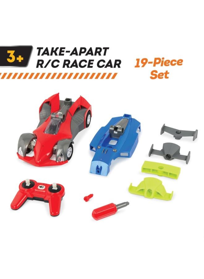 دريفن سيارة سباق قابلة للتفكيك والتحكم عن بعد مزودة بأضواء وأصوات - Image 4